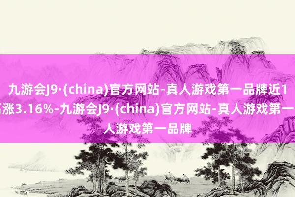 九游会J9·(china)官方网站-真人游戏第一品牌近1年高涨3.16%-九游会J9·(china)官方网站-真人游戏第一品牌