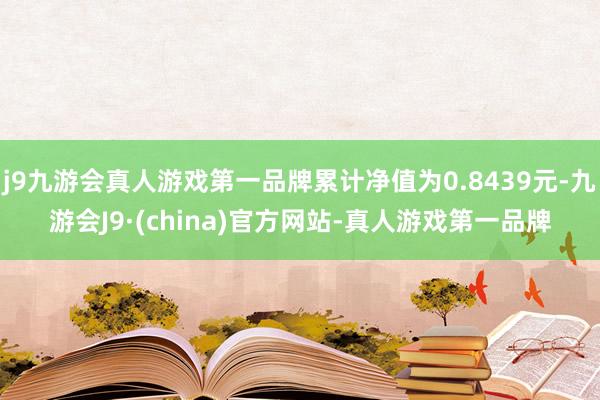 j9九游会真人游戏第一品牌累计净值为0.8439元-九游会J9·(china)官方网站-真人游戏第一品牌